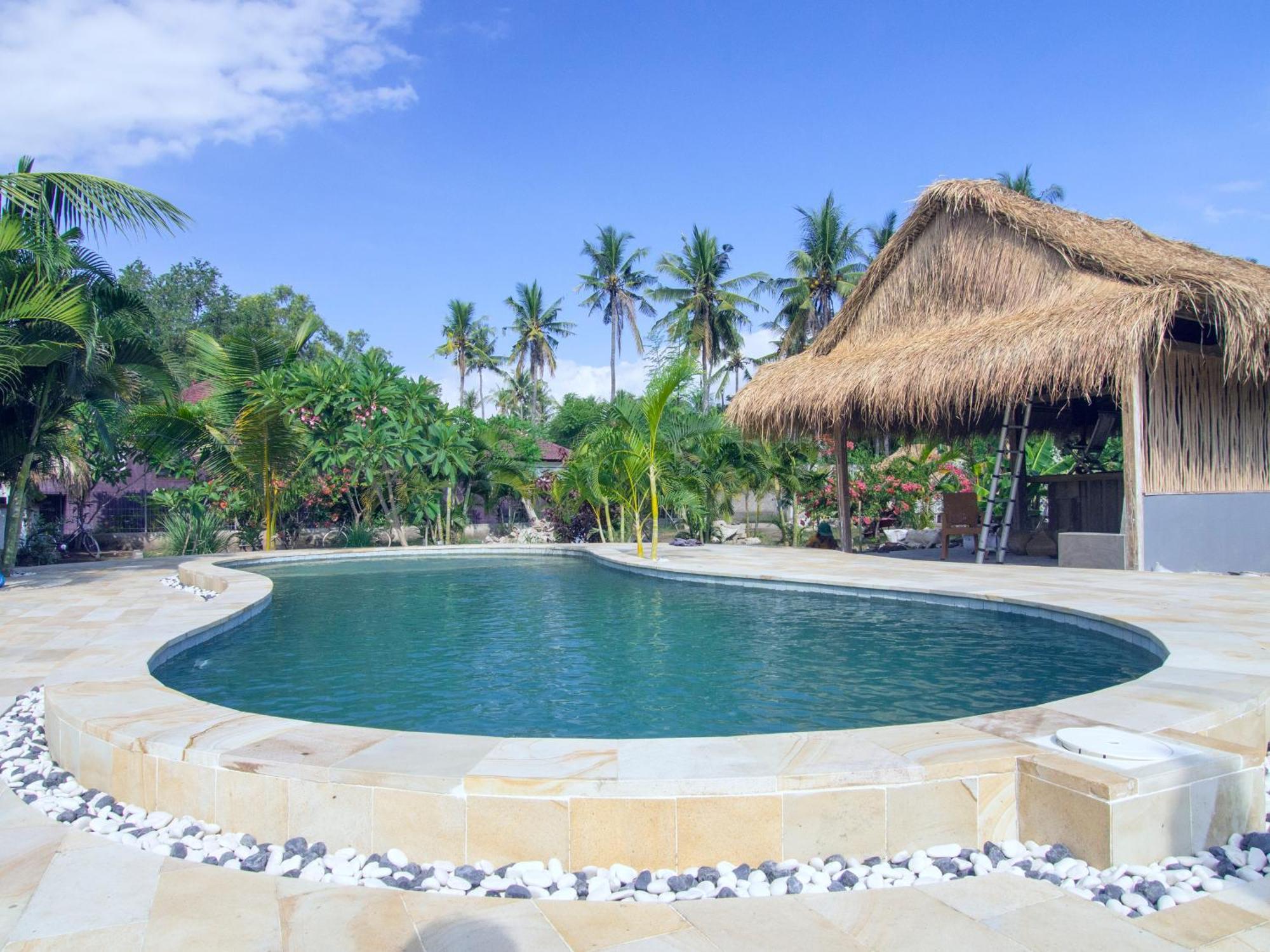 Coco Breeze Spa Hotel Gili Air Esterno foto